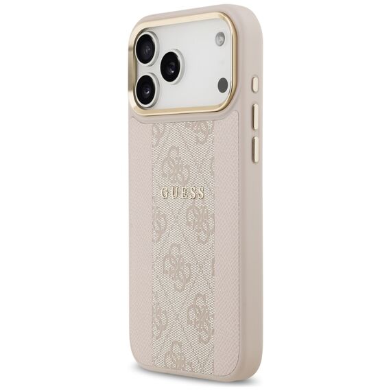 Guess 4G Stripe MagSafe Case for iPhone 17 Pro Max - Pink - Apple Cases - Cases - Techbox