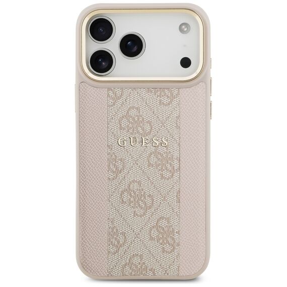 Guess 4G Stripe MagSafe Case for iPhone 17 Pro Max - Pink - Apple Cases - Cases - Techbox