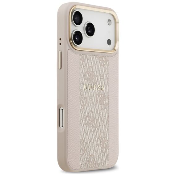 Guess 4G Stripe MagSafe Case for iPhone 17 Pro Max - Pink - Apple Cases - Cases - Techbox