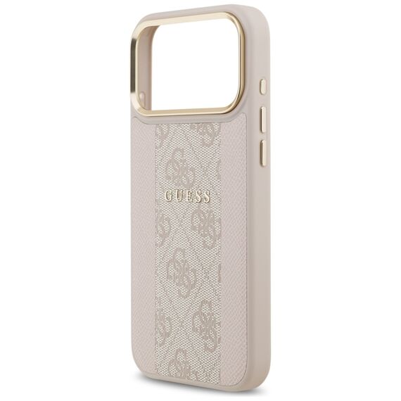 Guess 4G Stripe MagSafe Case for iPhone 17 Pro Max - Pink - Apple Cases - Cases - Techbox