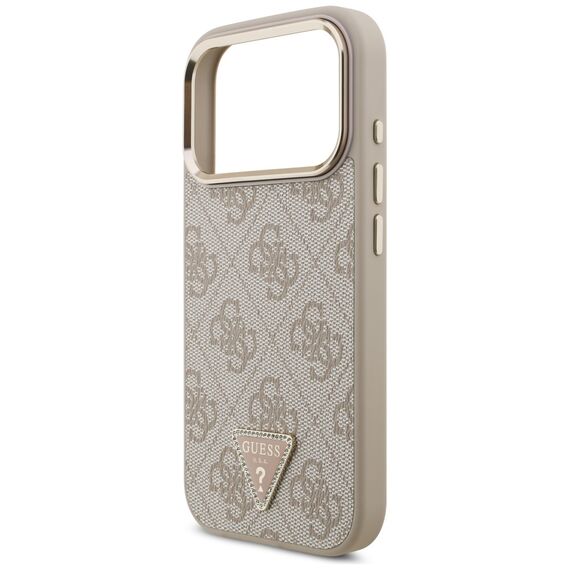 Guess 4G Triangle Logo MagSafe Case for iPhone 17 Pro - Rose Gold | Techbox