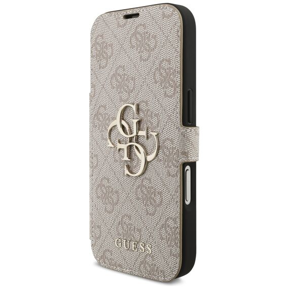 Guess Book 4G Metal Logo Case for iPhone 17 Pro - Pink | Techbox