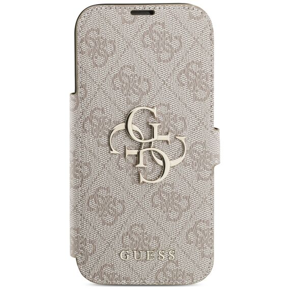 Guess Book 4G Metal Logo Case for iPhone 17 Pro - Pink | Techbox