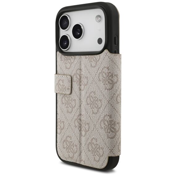 Guess Book 4G Metal Logo Case for iPhone 17 Pro - Pink | Techbox