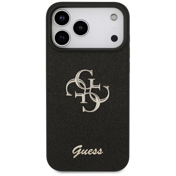 Guess Fixed Glitter Big 4G case for iPhone 17 Pro Max - black - Apple Cases - Cases - Techbox