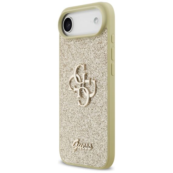 Guess Fixed Glitter Big 4G case for iPhone Air - gold | Techbox