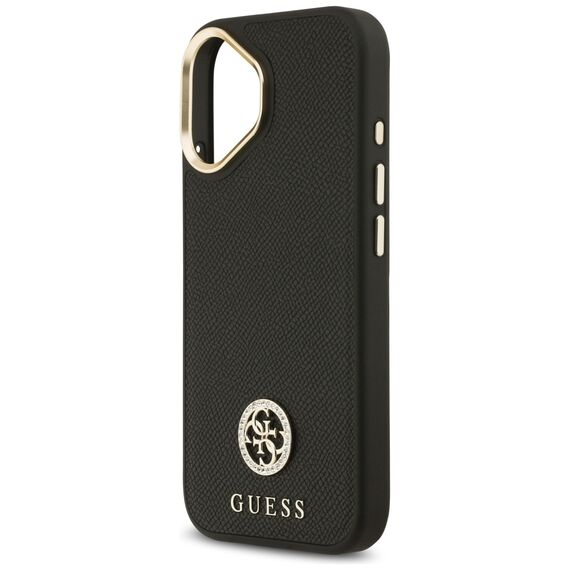 Guess Grained Strass Logo MagSafe case for iPhone 17 - black | Techbox