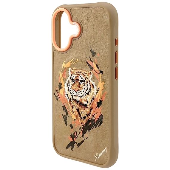 Nimmy Tiger MagSafe case for iPhone 17 - light brown - Uncategorized Cases (2) - Cases - Techbox