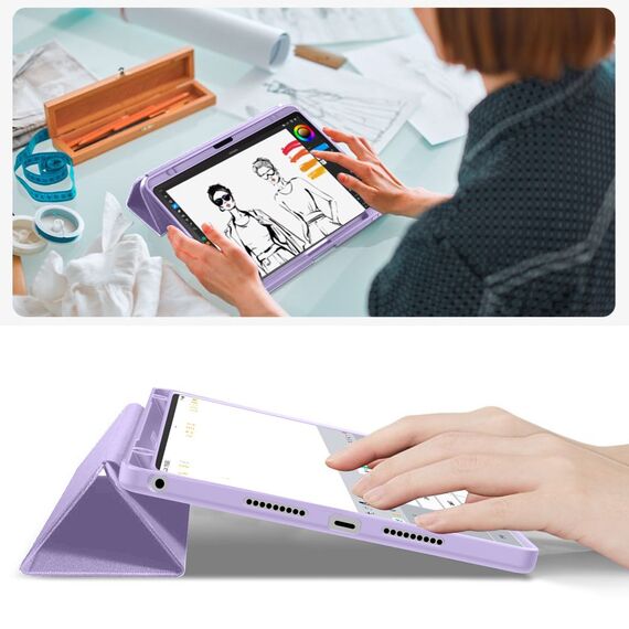 Tech-Protect SmartCase Pen Case for Lenovo Idea Tab 11.0 TB-336 - Purple | Techbox