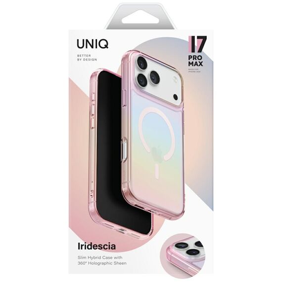 Uniq Iridescia Case for iPhone 17 Pro Max Magclick Charging - Multicolor | Techbox