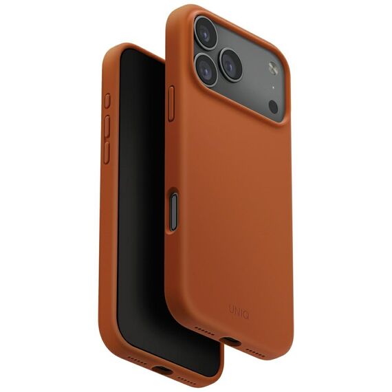 Uniq Lino Case for iPhone 17 Pro Max Magclick Charging - Orange | Techbox
