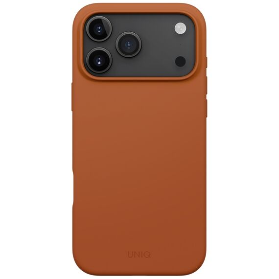 Uniq Lino Case for iPhone 17 Pro Max Magclick Charging - Orange | Techbox