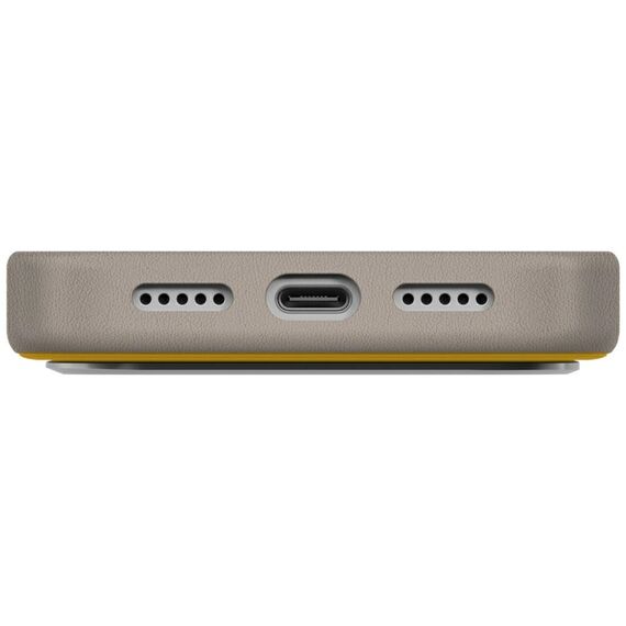 Uniq Lyden DS Case for iPhone 17 Pro Magclick Charging - Yellow-Gray | Techbox