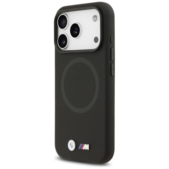 BMW M FW Metal Logo MagSafe Case for iPhone 17 Pro - Black - Apple Cases - Cases - Techbox