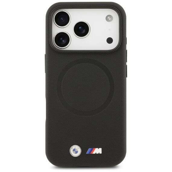 BMW M FW Metal Logo MagSafe Case for iPhone 17 Pro - Black - Apple Cases - Cases - Techbox