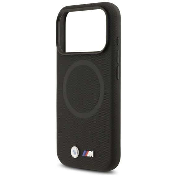 BMW M FW Metal Logo MagSafe Case for iPhone 17 Pro - Black - Apple Cases - Cases - Techbox