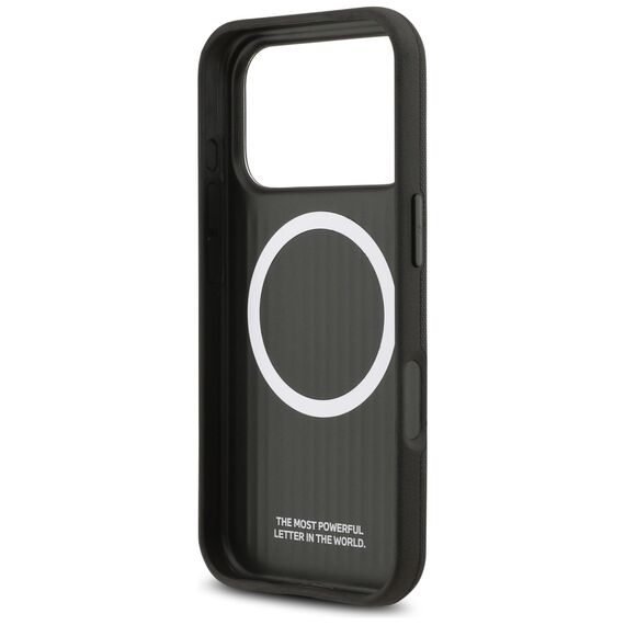 BMW M FW Metal Logo MagSafe Case for iPhone 17 Pro - Black - Apple Cases - Cases - Techbox
