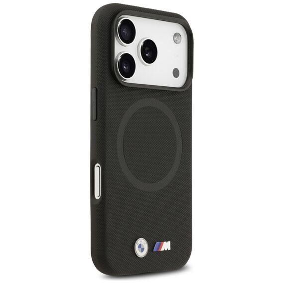 BMW M FW Metal Logo MagSafe Case for iPhone 17 Pro Max - Black | Techbox