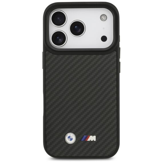 BMW M Kevlar Matt MagSafe Case for iPhone 17 Pro - Black | Techbox