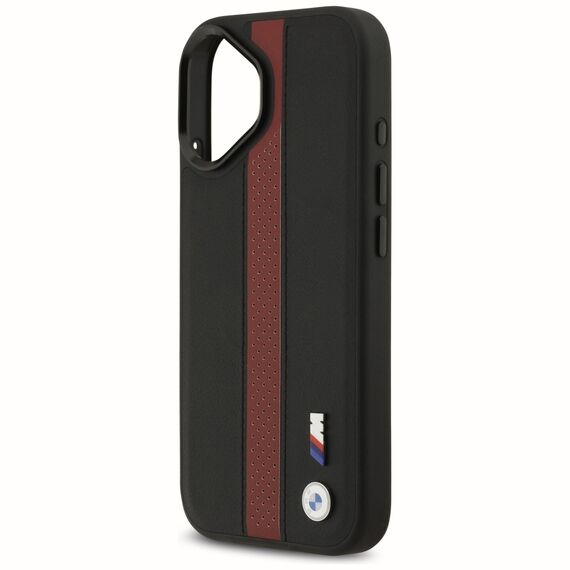 BMW M Perforated Stripe Logo MagSafe Case for iPhone 17 - Red | Techbox