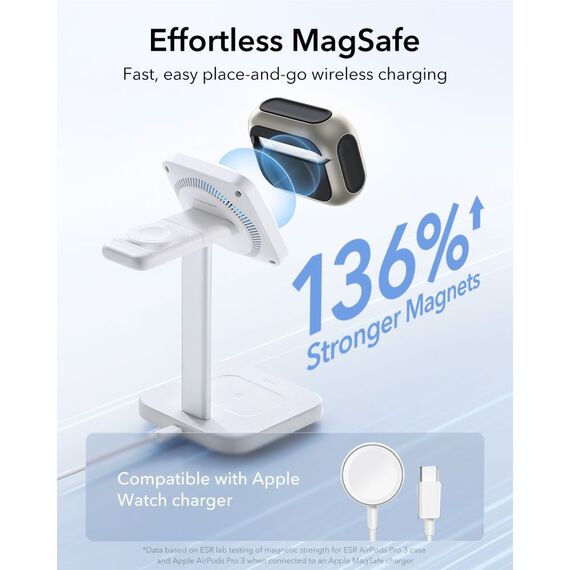 ESR Orbit HaloLock MagSafe Case for AirPods Pro 3 - Gray &amp; Black - Smartphone Accessories - Cables & Accessories - Techbox