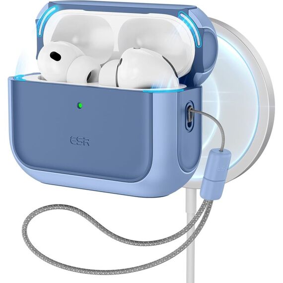 ESR Orbit Halolock MagSafe case for AirPods Pro - blue - Smartphone Accessories - Cables & Accessories - Techbox