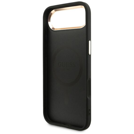 Guess 4G Triangle Logo MagSafe case for iPhone Air - black and gold - Uncategorized Cases (2) - Cases - Techbox
