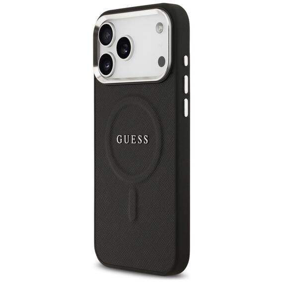 Guess Classic Logo MagSafe Case for iPhone 17 Pro Max - Black - Apple Cases - Cases - Techbox