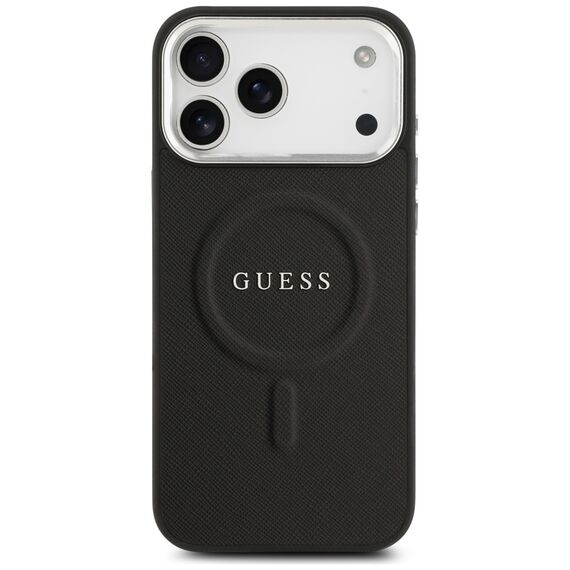 Guess Classic Logo MagSafe Case for iPhone 17 Pro Max - Black - Apple Cases - Cases - Techbox