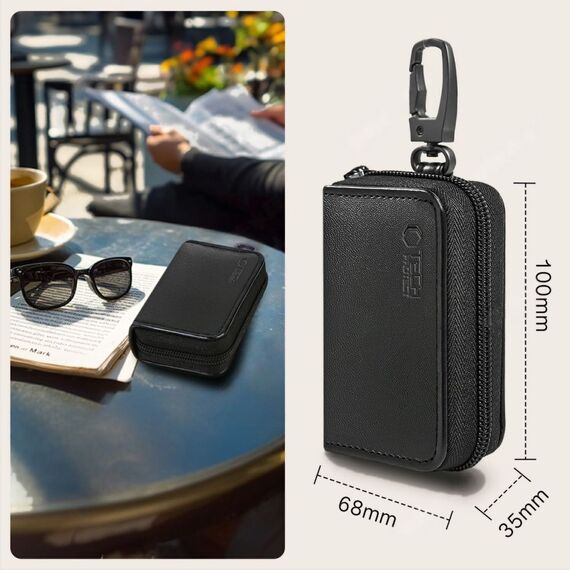 Tech-Protect KLR300 RFID Blocking Car Key Case - Black