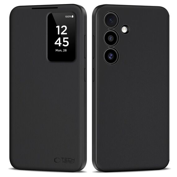 Tech-Protect Smart Wallet Case for Samsung Galaxy S25 FE - Matte Black - Uncategorized Cases (2) - Cases - Techbox