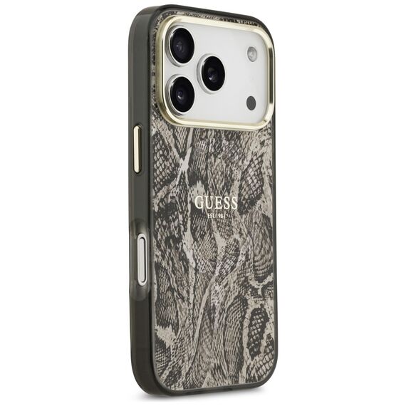 Guess Python Pattern MagSafe Case for iPhone 17 Pro Max - Brown | Techbox