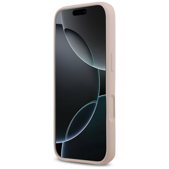 Guess Silicone Big 4G Script Case for iPhone 17 Pro - Pink | Techbox