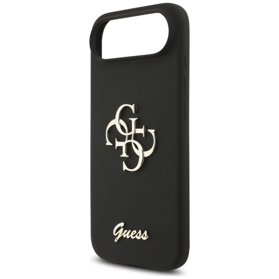 Guess Silicone Big 4G Script case for iPhone Air - black - Uncategorized Cases (2) - Cases - Techbox