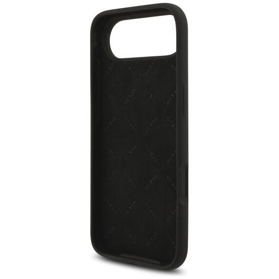 Guess Silicone Big 4G Script case for iPhone Air - black - Uncategorized Cases (2) - Cases - Techbox