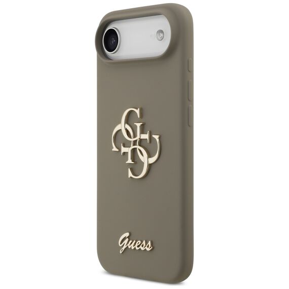 Guess Silicone Big 4G Script Case for iPhone Air - Brown - Uncategorized Cases (2) - Cases - Techbox