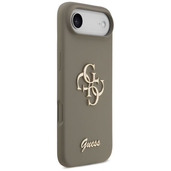 Guess Silicone Big 4G Script Case for iPhone Air - Brown - Uncategorized Cases (2) - Cases - Techbox