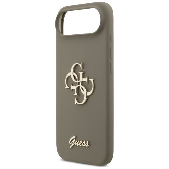 Guess Silicone Big 4G Script Case for iPhone Air - Brown - Uncategorized Cases (2) - Cases - Techbox