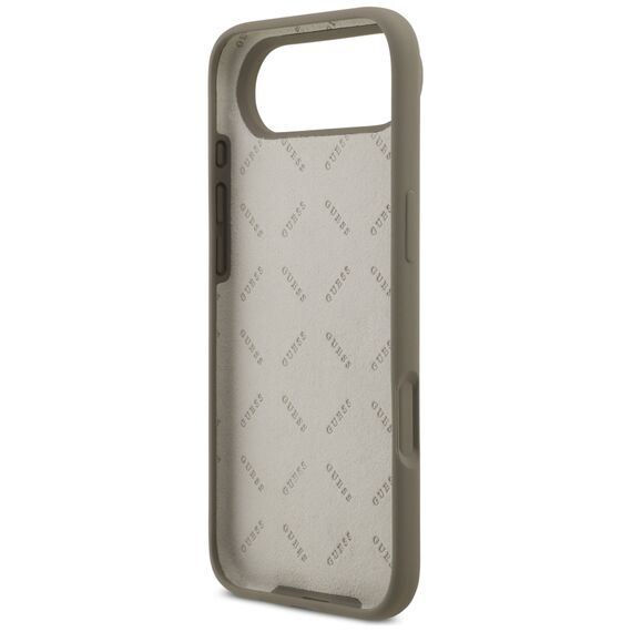 Guess Silicone Big 4G Script Case for iPhone Air - Brown - Uncategorized Cases (2) - Cases - Techbox