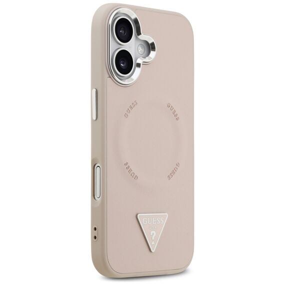 Guess Triangle Logo MagSafe case for iPhone 17 - pink | Techbox