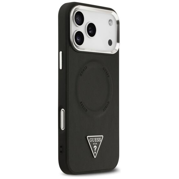 Guess Triangle Logo MagSafe case for iPhone 17 Pro - black | Techbox