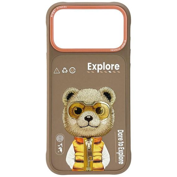 Nimmy Cool&amp;Cute 2.0 Bear Case for iPhone 17 Pro Max - Beige | Techbox