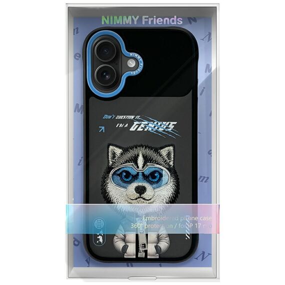 Nimmy Cool&amp;Cute 2.0 Wolf Case for iPhone 17 - Black - Uncategorized Cases (2) - Cases - Techbox