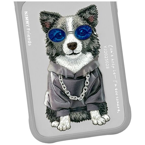 Nimmy Glasses Cool nag case for iPhone 17 Pro - gray - Uncategorized Cases (2) - Cases - Techbox