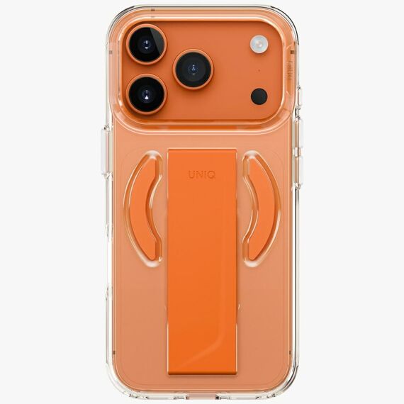 Uniq Heldro Air Case for iPhone 17 Pro Magclick Charging - Orange - Apple Cases - Cases - Techbox