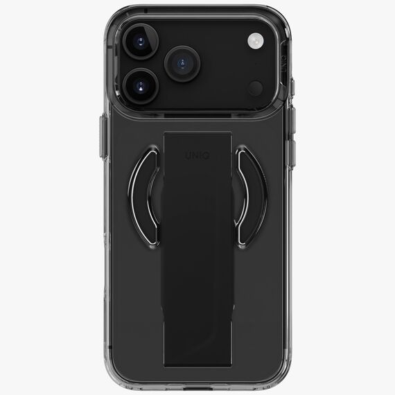 Uniq Heldro Air Case for iPhone 17 Pro Max Magclick Charging - Black | Techbox