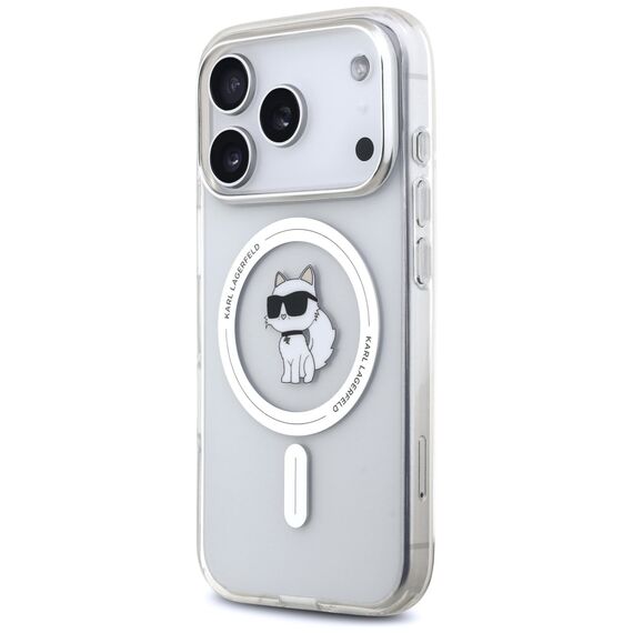 Karl Lagerfeld IML Choupette MagSafe Case for iPhone 17 Pro Max - Transparent - Uncategorized Cases (2) - Cases - Techbox