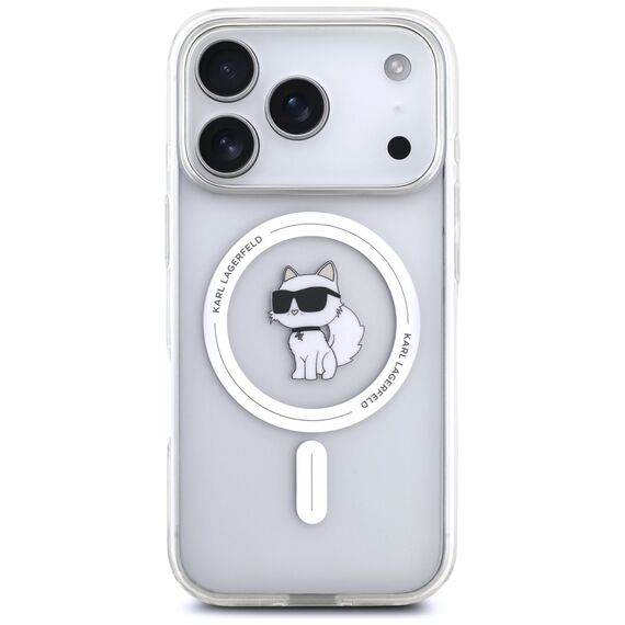 Karl Lagerfeld IML Choupette MagSafe Case for iPhone 17 Pro Max - Transparent - Uncategorized Cases (2) - Cases - Techbox