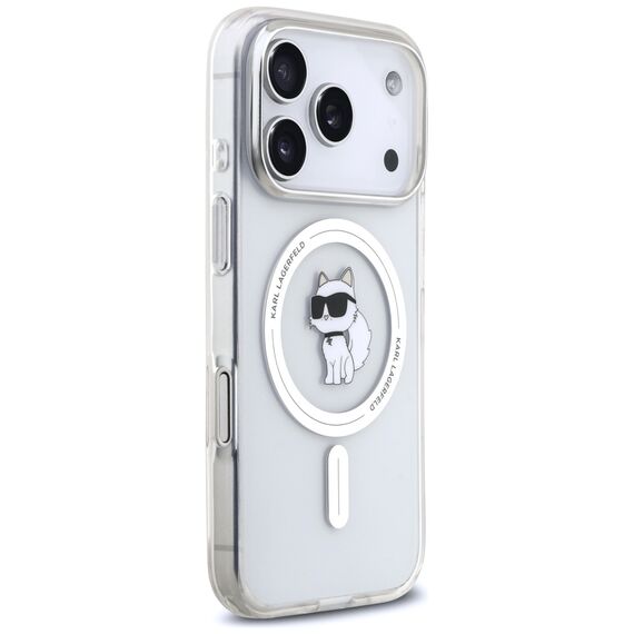 Karl Lagerfeld IML Choupette MagSafe Case for iPhone 17 Pro Max - Transparent - Uncategorized Cases (2) - Cases - Techbox
