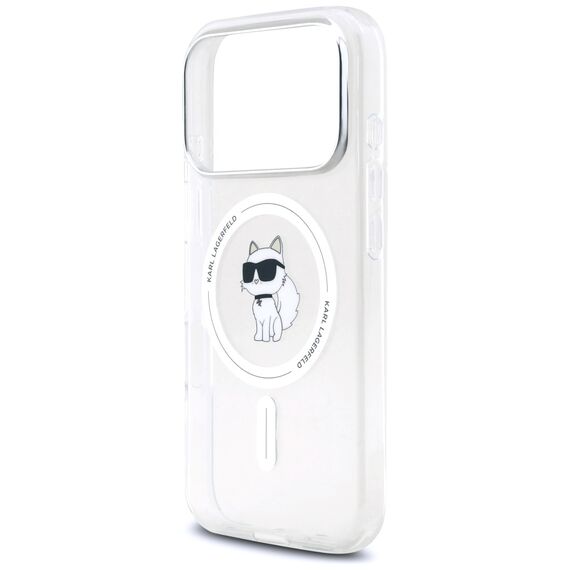 Karl Lagerfeld IML Choupette MagSafe Case for iPhone 17 Pro Max - Transparent - Uncategorized Cases (2) - Cases - Techbox